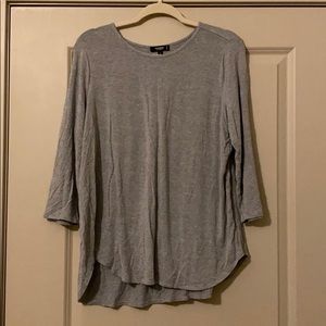 Premise studio gray 3/4 length top-1X